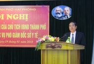 Công bố Quyết định bổ nhiệm Phó Giám đốc Sở Y tế Hải Phòng