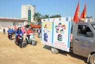 Quận Lê Chân: Ra quân bảo đảm an toàn giao thông dịp Tết