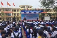 Tập huấn kiến thức an toàn giao thông và kỹ năng lái xe an toàn cho đoàn viên, thanh thiếu nhi