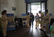 Đoàn thanh niên Phòng PC67-CATP: Ra mắt hệ thống pano lưu động tuyên truyền An toàn giao thông