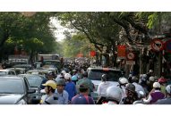 Giao thông ách tắc tại đường Điện Biên Phủ (đoạn từ khu vực đường tàu ngã sáu tới ngã tư Điện Biên Phủ- Trần Phú)