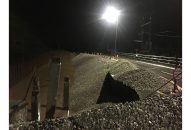 Hoàn thành gia cố mái ta luy cầu Đăng bị sạt lở