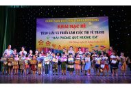 Trao 3 giải xuất sắc cuộc thi vẽ tranh “Hải Phòng quê hương em”