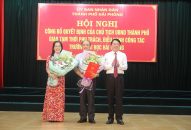 Bà Nguyễn Thị Hiên tạm thời phụ trách, điều hành công tác của Trường đại học Hải Phòng