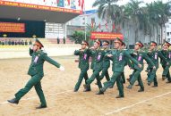 Lực lượng vũ trang thành phố và các đơn vị, địa phương: Ra quân huấn luyện và phát động phong trào thi đua năm 2018