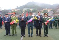 Huyện Cát Hải tổ chức lễ giao nhận quân năm 2018