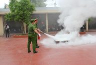 Công an huyện An Dương tập huấn kiến thức cơ bản về an toàn PCCC