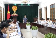 UBND TP nghe báo cáo về tiến độ thực hiện Dự án tuyến đường bộ ven biển, đoạn qua địa bàn Hải Phòng