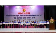 Biểu dương 34 tập thể có thành tích xuất sắc trong công Đội, phong trào thiếu nhi năm học 2017-2018