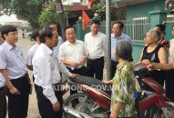 Bí thư Thành ủy, Chủ tịch HĐND thành phố kiểm tra thực địa một số dự án trên địa bàn thành phố