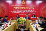 Đối thoại trực tuyến về an toàn giao thông trong dịp Tết Dương lịch, Tết Nguyên đán Kỷ Hợi