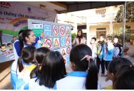 Ngày hội “An toàn giao thông cho nụ cười trẻ thơ” tại Trường tiểu học Nam Hà (quận Kiến An)