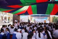 Ngày hội “An toàn giao thông cho nụ cười ngày mai” tại TrưNgày hội “An toàn giao thông cho nụ cười ngày mai” tại Trường THCS Thuận Thiên (huyện Kiến Thụy)ờng THCS Thuận Thiên (huyện Kiến Thụy)