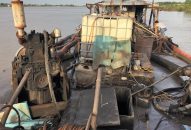 Phòng Cảnh sát môi trường CATP: Xử lý nhiều vụ khai thác cát sỏi trái phép trên sông