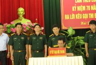 Bộ chỉ huy quân sự thành phố: Phát động đợt thi đua đặc biệt “Làm theo lời Bác, thi đua giành 3 nhất”