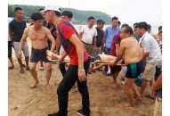 Một người đuối nước khi tắm biển tại Đồ Sơn
