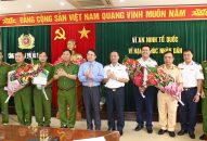 Ủy ban nhân dân thành phố khen thưởng Ban chuyên án 029H