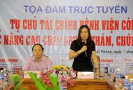Tọa đàm trực tuyến: Tự chủ tài chính tại bệnh viện công để nâng cao chất lượng khám, chữa bệnh