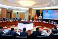 Thường trực HĐND thành phố làm việc với Đoàn đại biểu Quốc hội Lào: Trao đổi kinh nghiệm về hoạt động của cơ quan dân cử tại địa phương