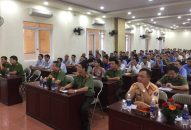 CATP: Khai giảng lớp huấn luyện nghiệp vụ gần 200 bảo vệ CQDN, trường học