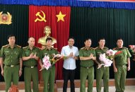 Công an thành phố khen thưởng Công an huyện Vĩnh Bảo, Công an quận Đồ Sơn