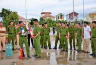 Công an quận Dương Kinh: Thành lập Đội PCCC tại chỗ
