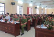 Khai giảng lớp tập huấn nghiệp vụ công an xã