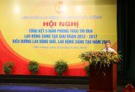 Tổ chức sâu rộng các phong trào thi đua lao động sáng tạo để góp phần xây dựng và phát triển thành phố