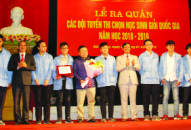 111 học sinh Hải Phòng dự kỳ thi học sinh giỏi quốc gia