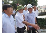 Dự án cải tạo tuyến đường nối từ cầu Lạng Am đến cầu Nhân Mục – Khẩn trương tháo gỡ vướng mắc, đẩy nhanh tiến độ thi công