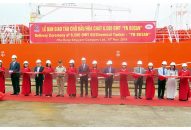 Bàn giao tàu chở dầu 6.500 tấn cho đối tác Hàn Quốc