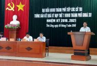 Tiếp xúc cử tri báo cáo kết quả kỳ họp thứ 7, HĐND thành phố khóa XV