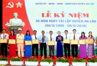 Huyện An Lão kỷ niệm 30 năm ngày tái lập (8-8-1998 – 8-8-2018): Xây dựng quê hương ngày càng phát triển, trở thành đô thị vệ tinh của thành phố