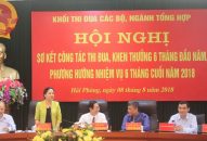 Hội nghị Sơ kết công tác thi đua, khen thưởng 6 tháng đầu năm của khối các Bộ, ngành tổng hợp