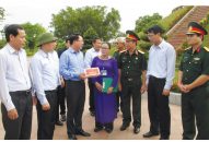 Đoàn cán bộ lãnh đạo thành phố thăm, viếng các nghĩa trang liệt sĩ trên địa bàn tỉnh Quảng Trị  Khánh thành công trình cải tạo, nâng cấp một số hạng mục khu mộ liệt sĩ Hải Phòng