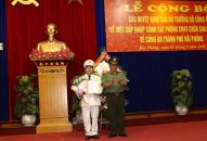 Công an thành phố: Công bố các quyết định của Bộ trưởng Bộ Công an sáp nhập Cảnh sát PCCC Hải Phòng về Công an thành phố Hải Phòng