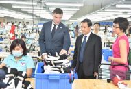 Khánh thành Nhà máy sản xuất găng tay với tổng mức đầu tư hơn 2,5 triệu USD tại KCN Nomura