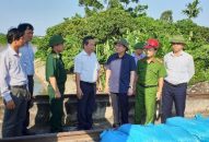 Kiểm tra công tác phòng chống bão tại Tiên Lãng, Vĩnh Bảo