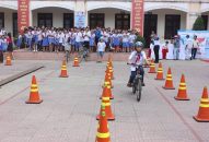 Tập huấn kiến thức an toàn giao thông, kỹ năng lái xe an toàn cho đoàn viên, thanh thiếu nhi