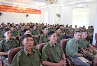 Khai giảng lớp huấn luyện nghiệp vụ Công an xã