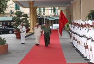 Thượng tướng Tô Lâm, Bộ trưởng Bộ Công an thăm và làm việc tại CATP Hải Phòng