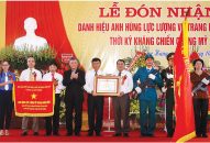 Xã Tam Hưng (huyện Thủy Nguyên) đón nhận danh hiệu Anh hùng Lực lượng vũ trang nhân dân