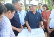 Phó Chủ tịch Thường trực UBND thành phố kiểm tra tiến độ một số dự án