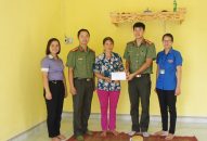 Trao kinh phí hỗ trợ đợt 1 xây nhà tình nghĩa tại huyện Tiên Lãng