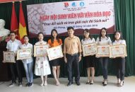 Hơn 500 đoàn viên tham dự chương trình “Ngày hội Sinh viên với văn hóa đọc”