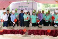 Khởi công nhà tình nghĩa tặng gia đình cựu chiến binh Nguyễn Văn Hiển