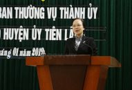 Đồng chí Phạm Hưng Hùng giữ chức vụ Phó Bí thư Thường trực Huyện ủy Tiên Lãng