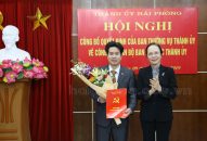 Đồng chí Phạm Ngọc Dương giữ chức vụ Phó Trưởng ban Ban Tổ chức Thành ủy