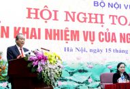 Hội nghị trực tuyến toàn quốc triển khai nhiệm vụ ngành Nội vụ năm 2019
