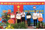 Làng Nội Thắng đón danh hiệu làng Văn hóa